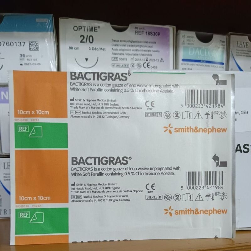 Bactigras 10x10