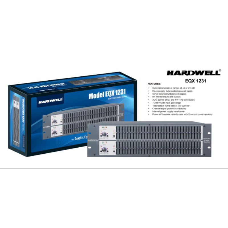 Equalizer Hardwell EQX 1231