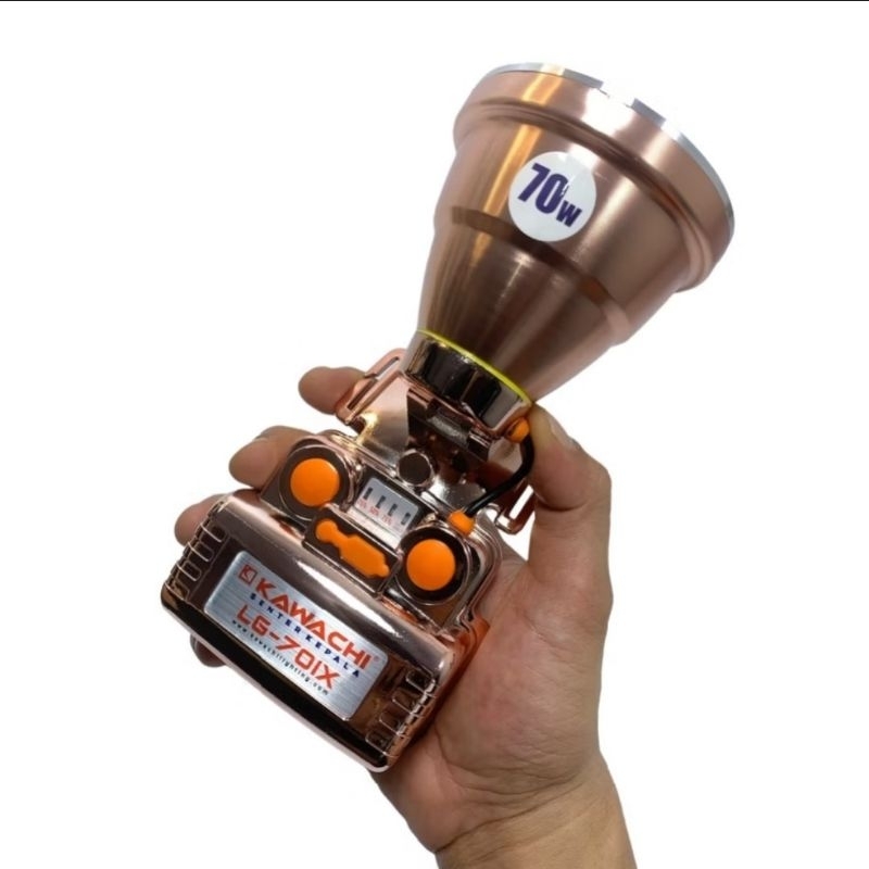 SENTER KEPALA KAWACHI 70WATT / SUPER LED TERANG / LG 701X