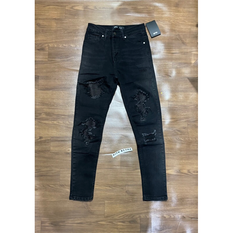 jeans uprise metalic
