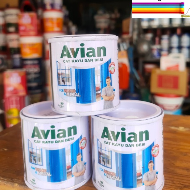 

2 IN 1 AVIAN CAT MINYAK KAYU DAN BESI 1 CC READY ALL WARNA