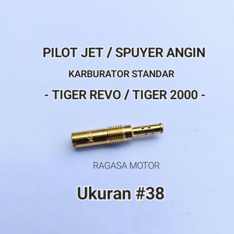 Pilot Jet PJ Karburator Karbu TIGER REVO TIGER 2000 Standar Ukuran 38 ori