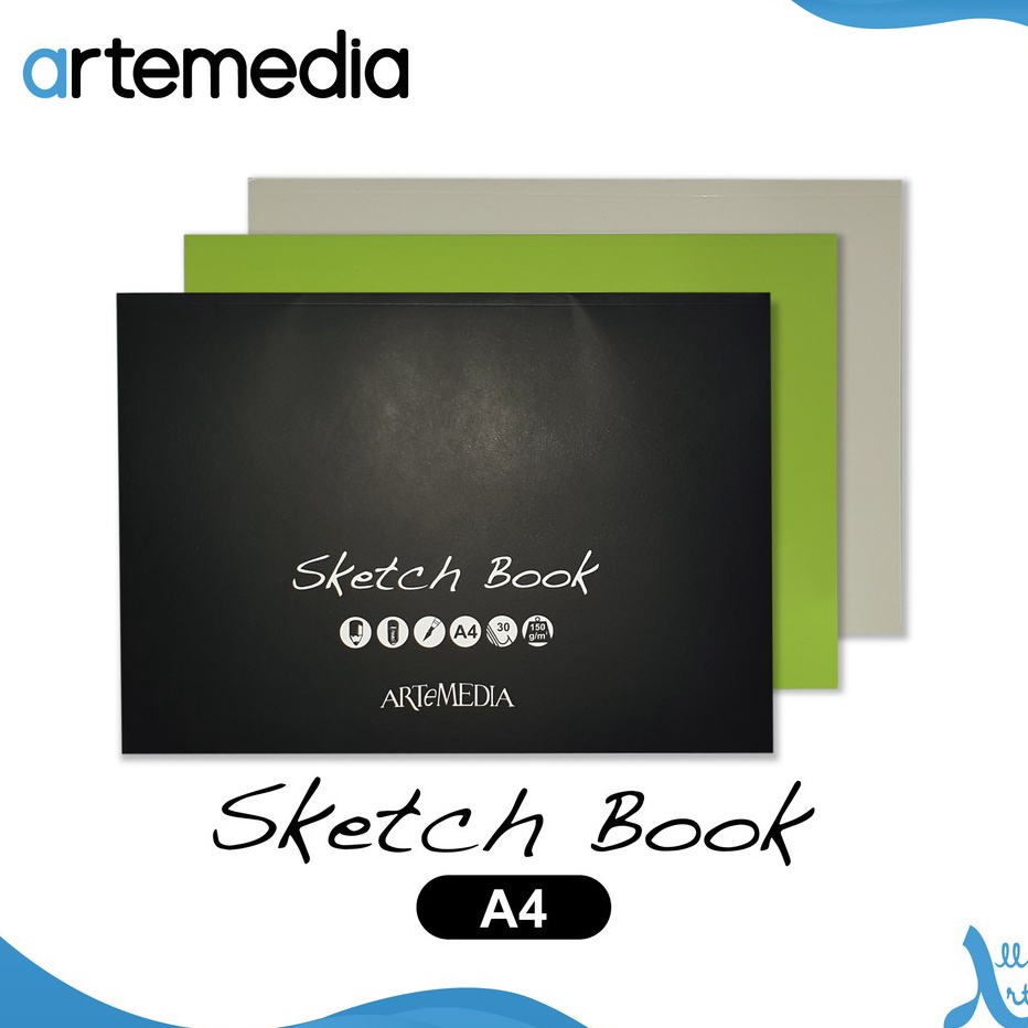 

STOCK TERUPDATE Artemedia A4 Drawing Paper Pad Sketchbook