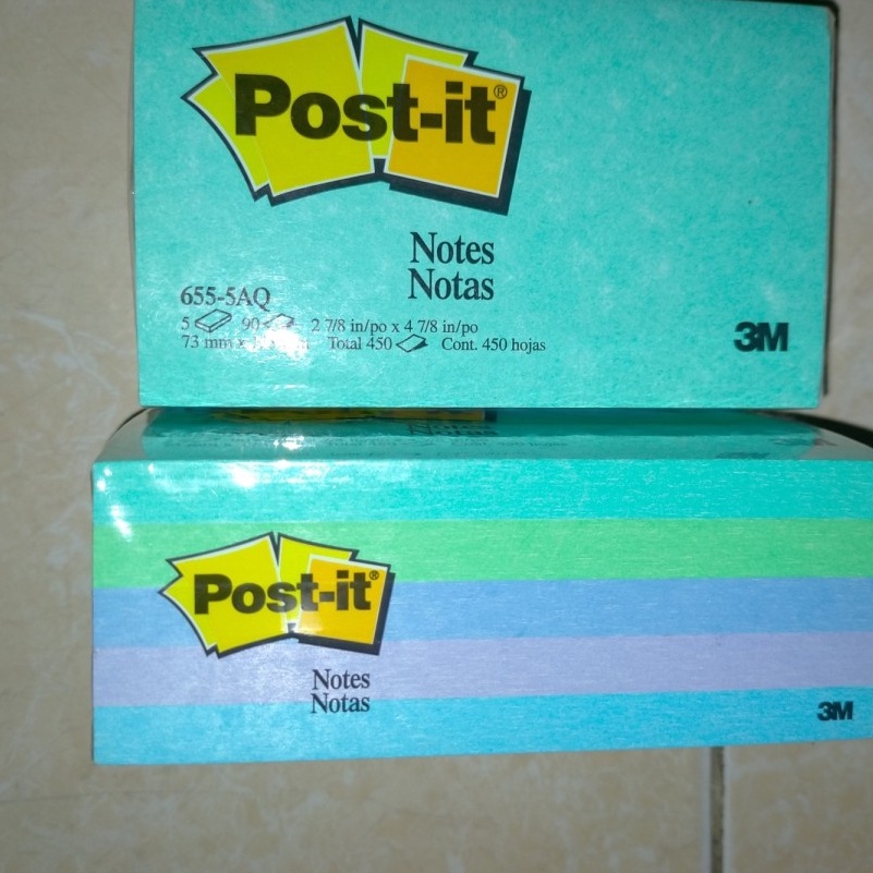

RESTOK GAN POST IT 3M 655 WARNA PCS
