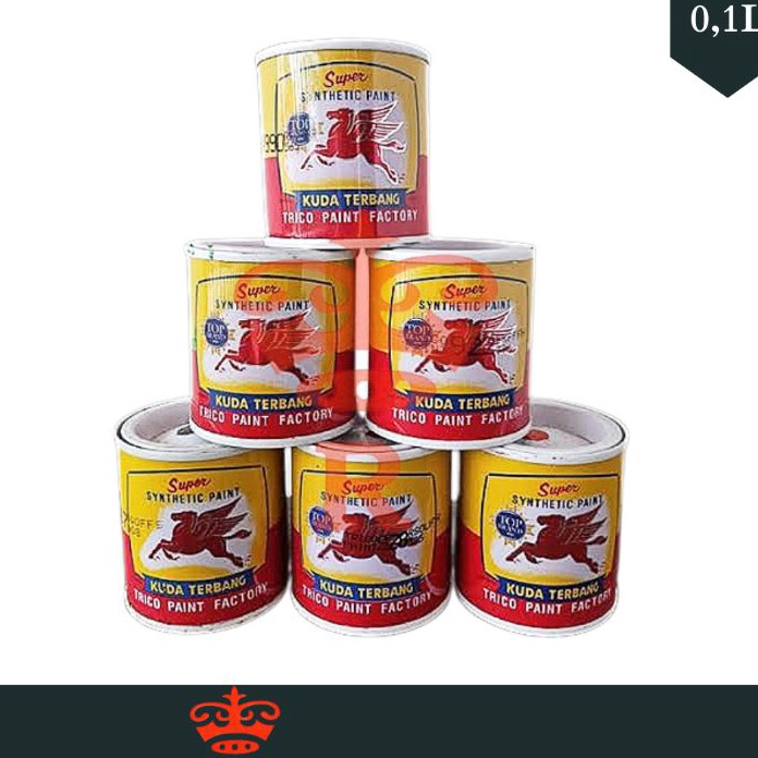 

TERLARIZZZ CAT KUDA TERBANG 1 ML KAYU BESI MINYAK PUTIH HITAM READY SEMUA WARNA TRICO PAINT