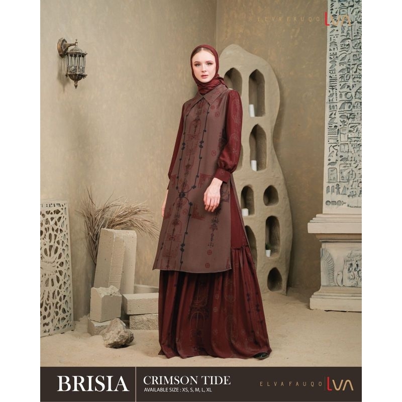 gamis syari brisia by LVA SYARI