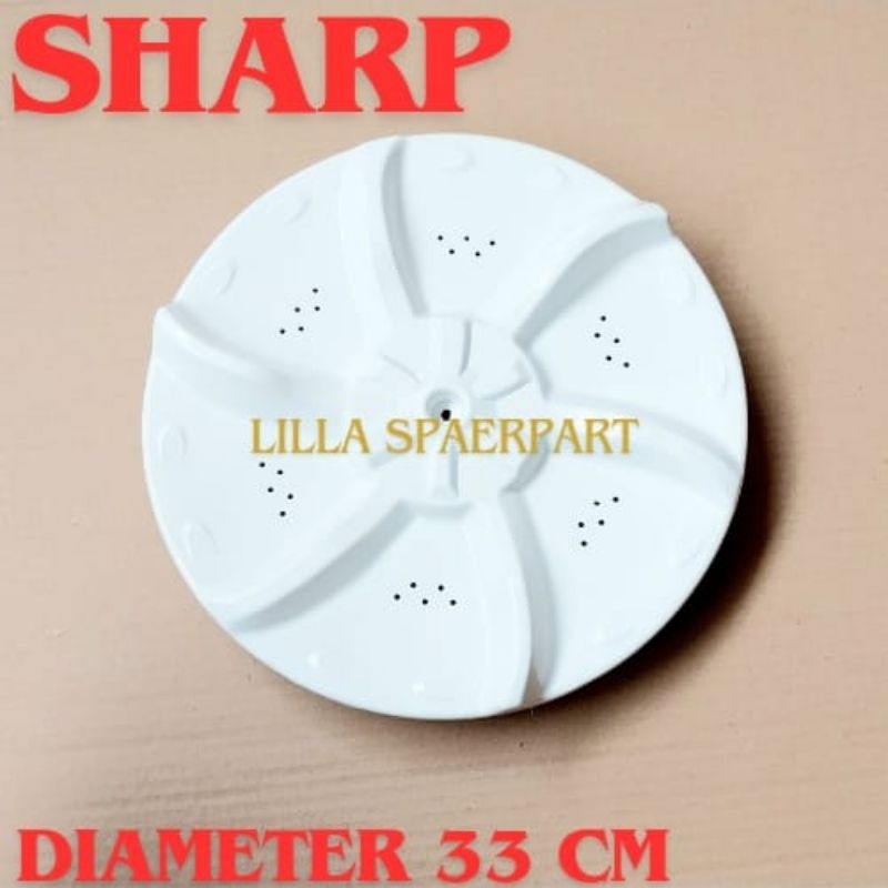 PULSATOR MESIN CUCI SHARP 1 TABUNG ES-F800, ES-F650, ES-F800t, ESF 800s