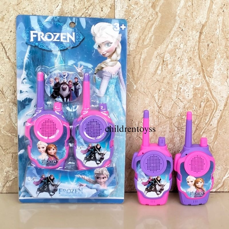 Mainan HT Walkie Talkie Avengers  / Mainan walkie talkie motif / mainan ht