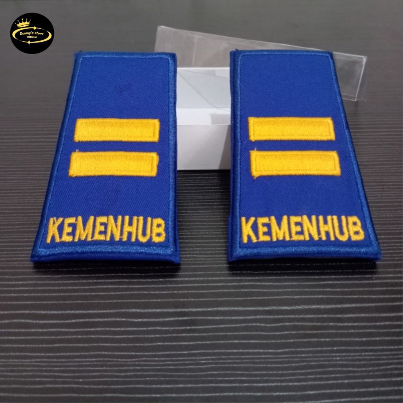 Pangkat Kemenhub Bordir Golongan 3B | Atribut Dishub | Atribut Perhubungan | Atribut Kemenhub