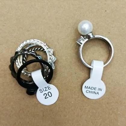 

LABEL CETAK STICKER PERHIASAN EMAS BULAT UNTUK CINCIN KALUNG GELANG