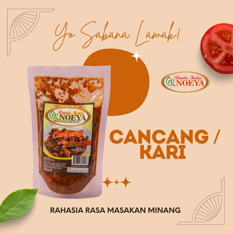 

Bumbu Instan Noeya Gulai Cancang / Kari 300 gr