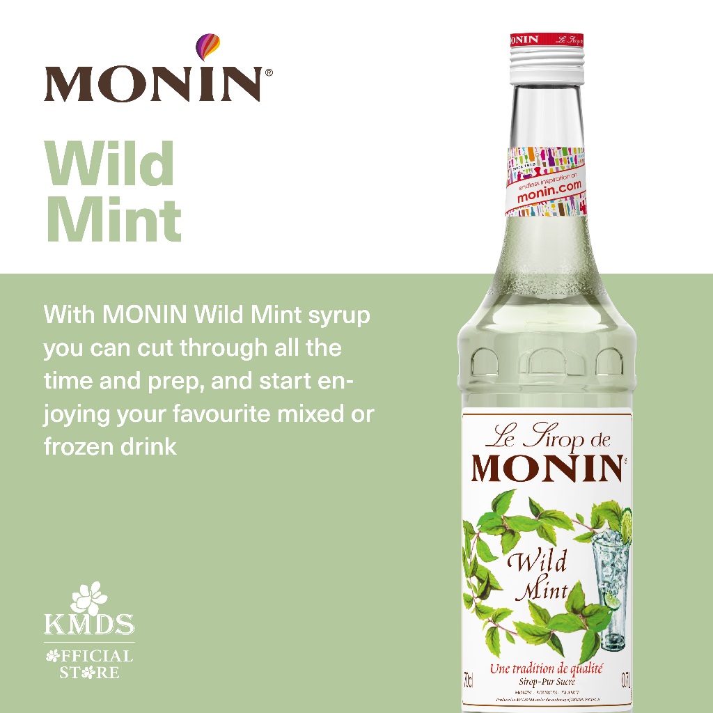 

Monin Wild Mint 70 CL 700 ml