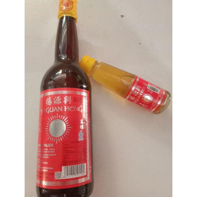 

Minyak wijen YO GUAN HENG 620ml / 110ml