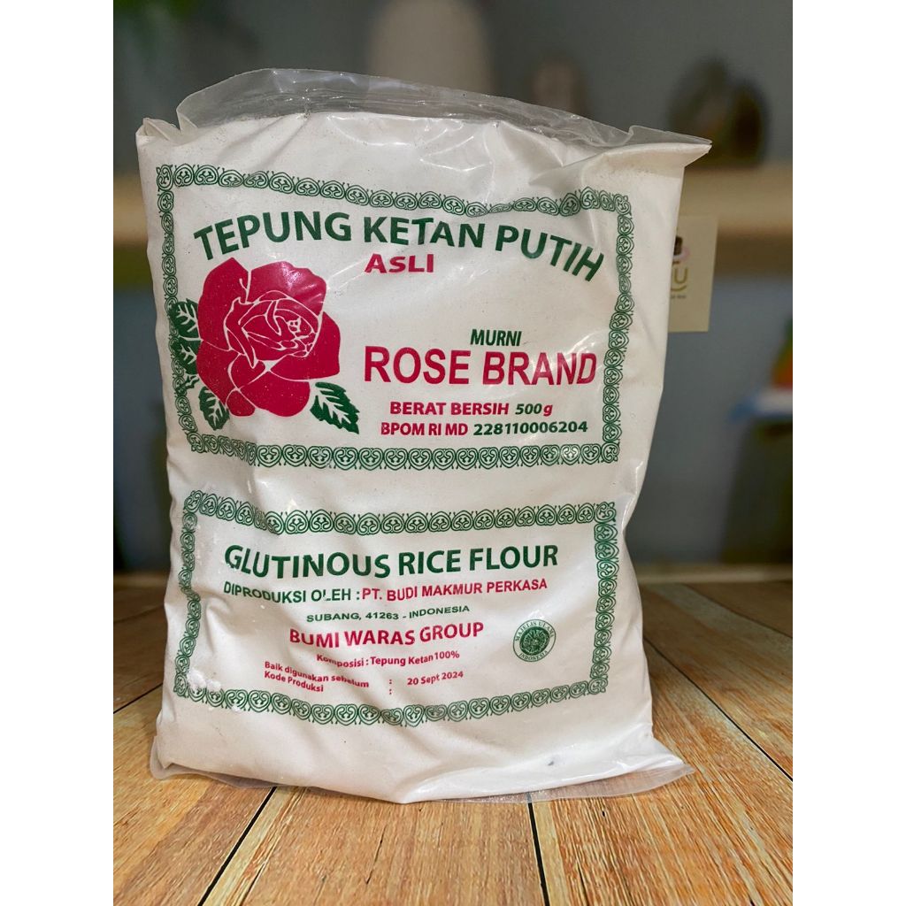 

Tepung Ketan Rose Brand 500gr