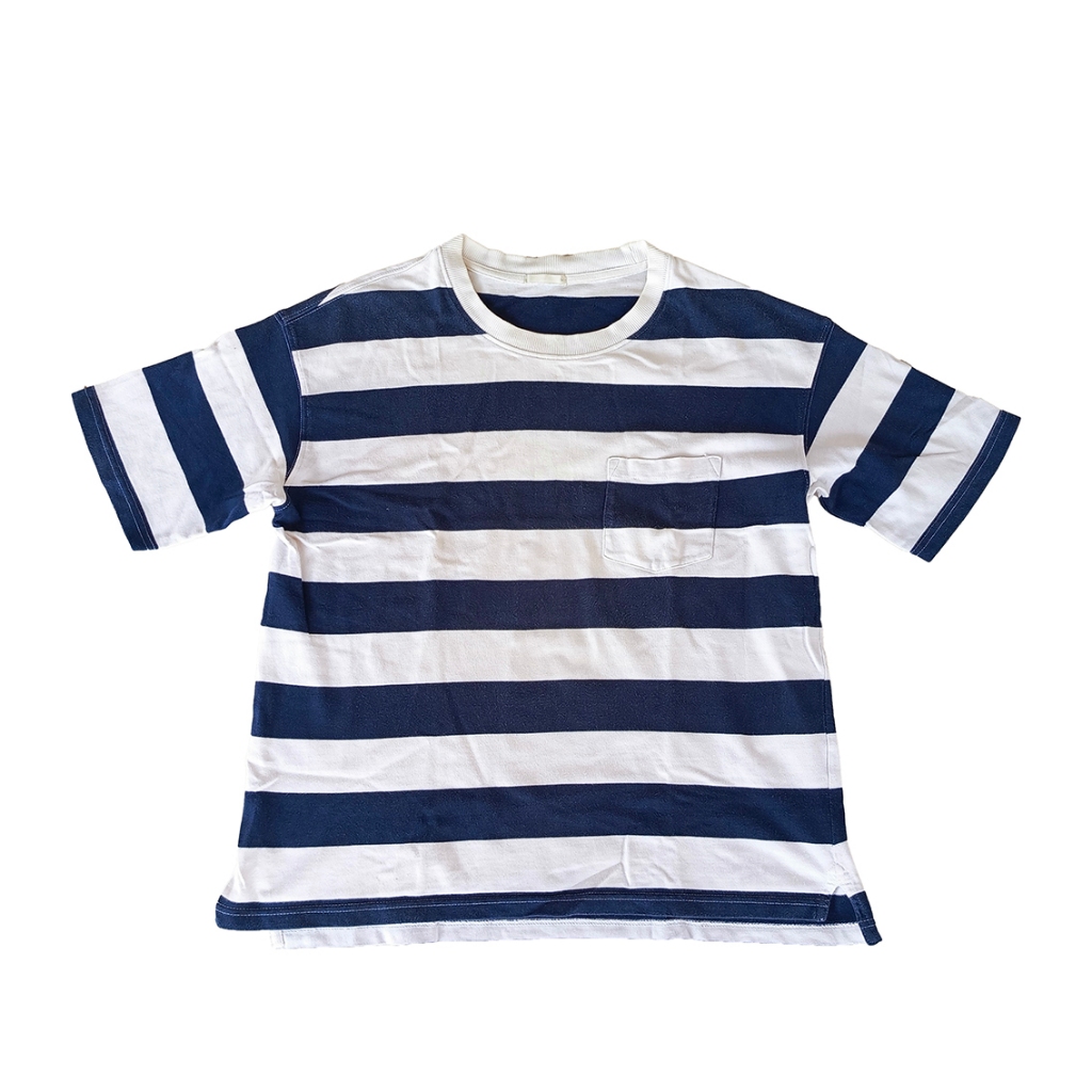 GU UNIQLO LD.118 P.69 KAOS SALUR POCKET SECOND THRIFT