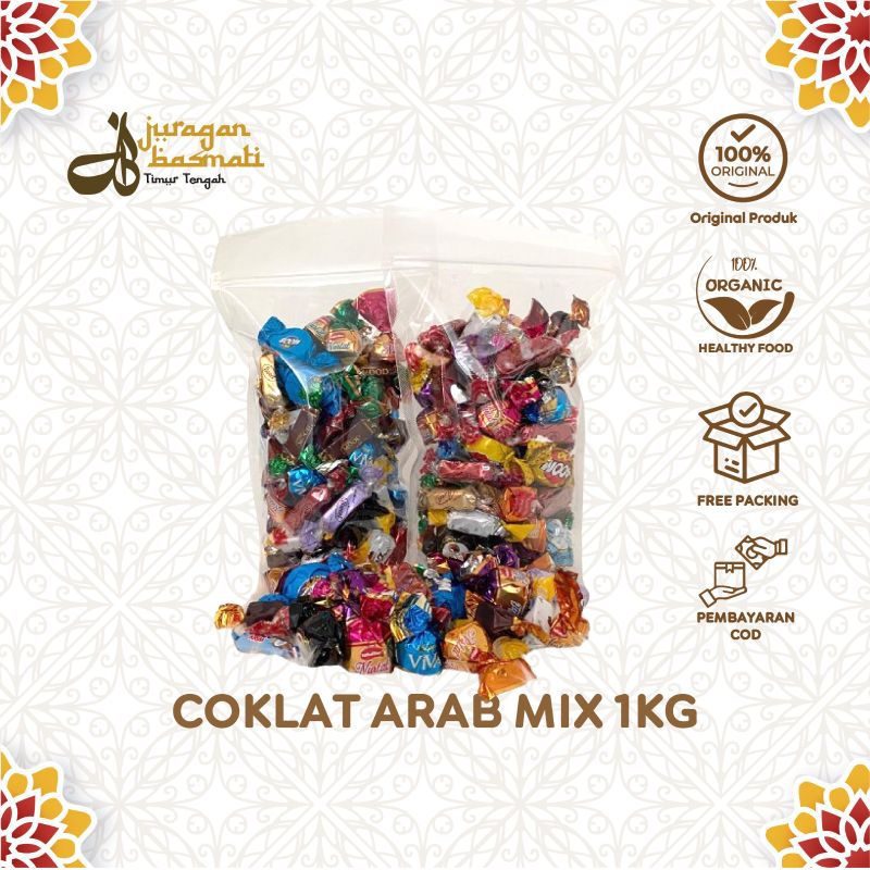 

COKLAT ARAB TURKEY MIX OLEH OLEH HAJI UMROH