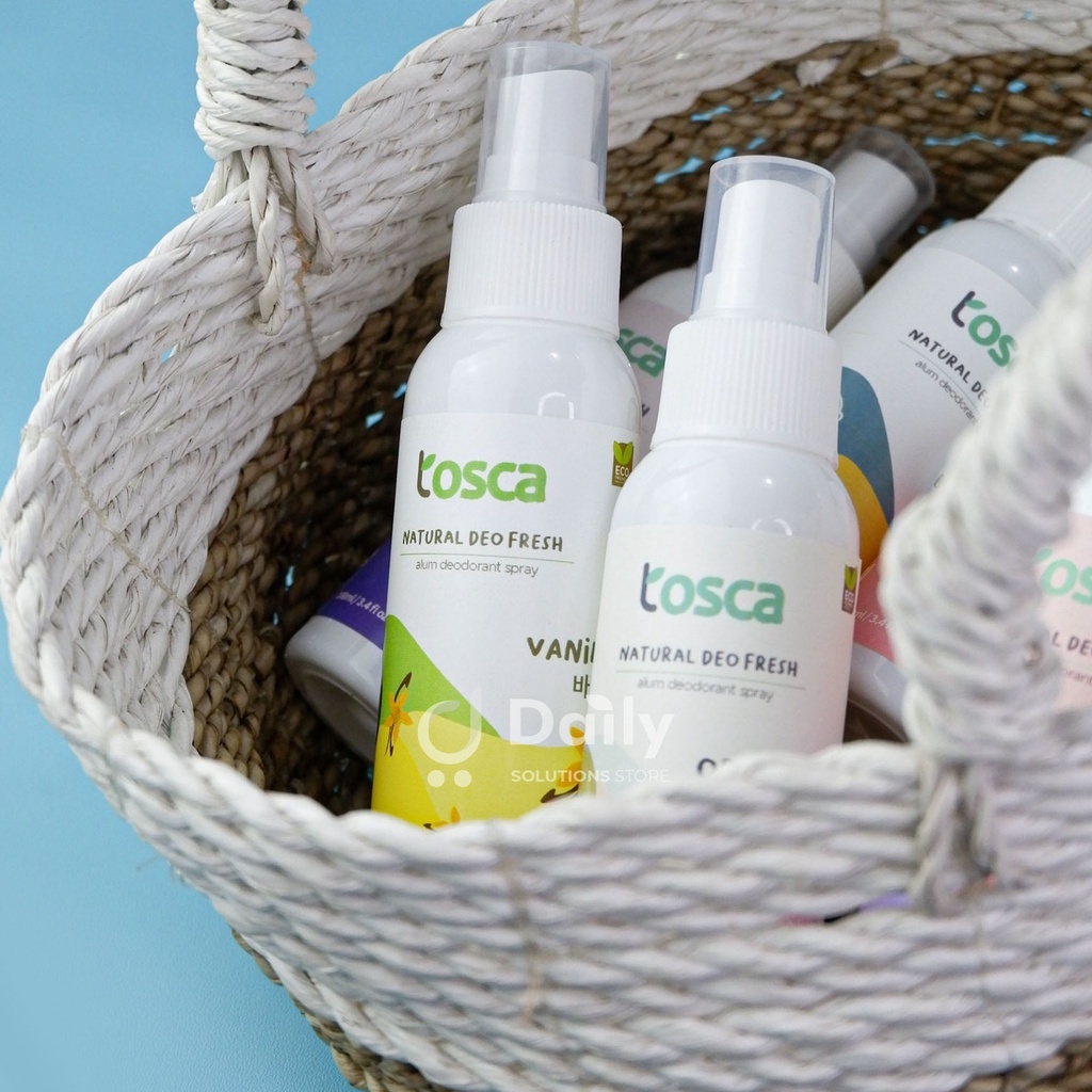 New Natural Deodorant Spray 100ml deodorant tawas alami | COD MAKASSAR
