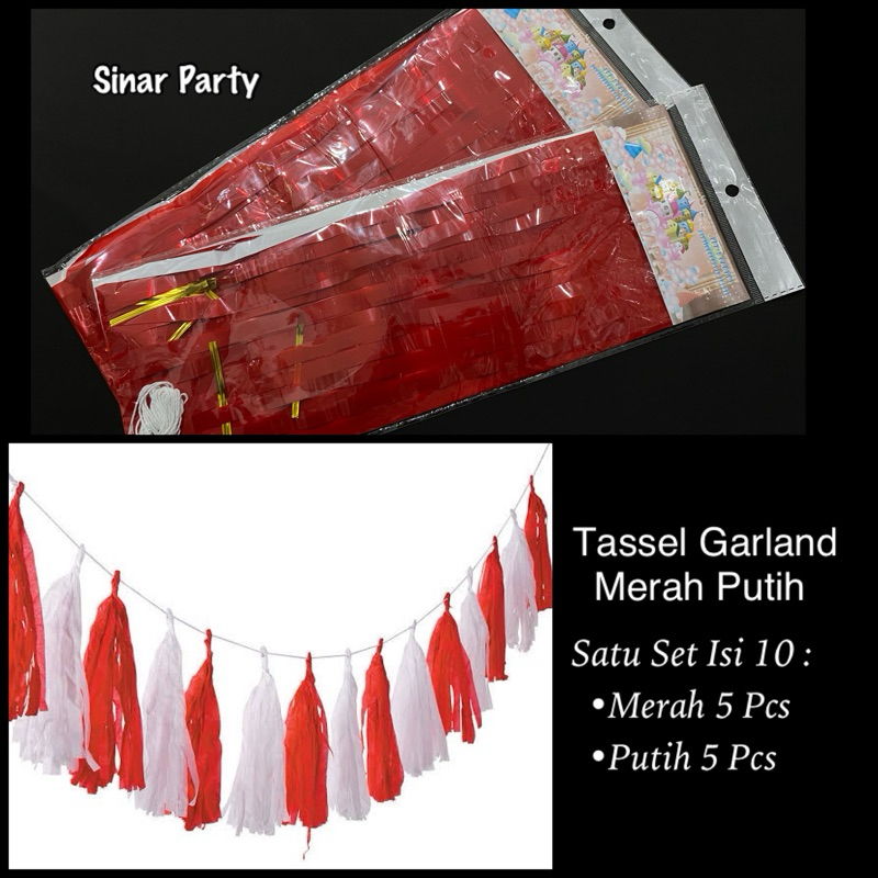 Tassel Garland Merah Putih
