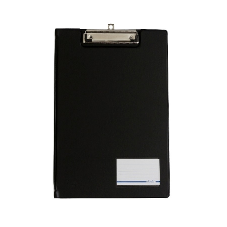 

CLIPBOARD WITH COVER BANTEX F4 BLACK