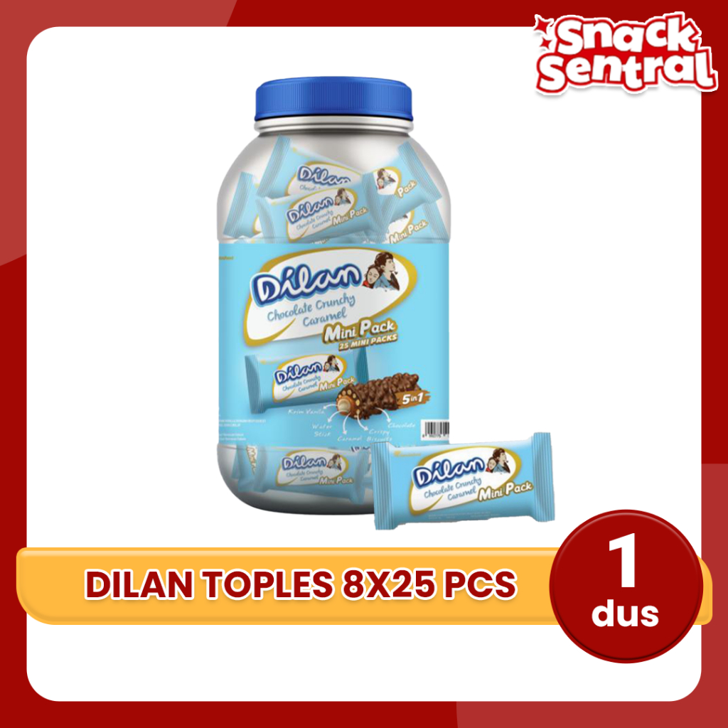 

DILAN Choco Crunchy C.Toples 8x25pcs - 1 Dus