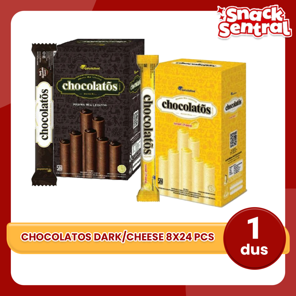 

GERY CHOCOLATOS [ ECERAN 1000 ISI 24 PCS Per BOX ]