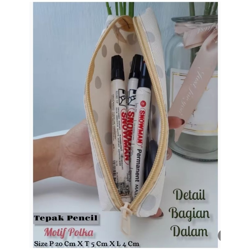 

Tempat pencil printing karakter/Pencil case persegi panjang
