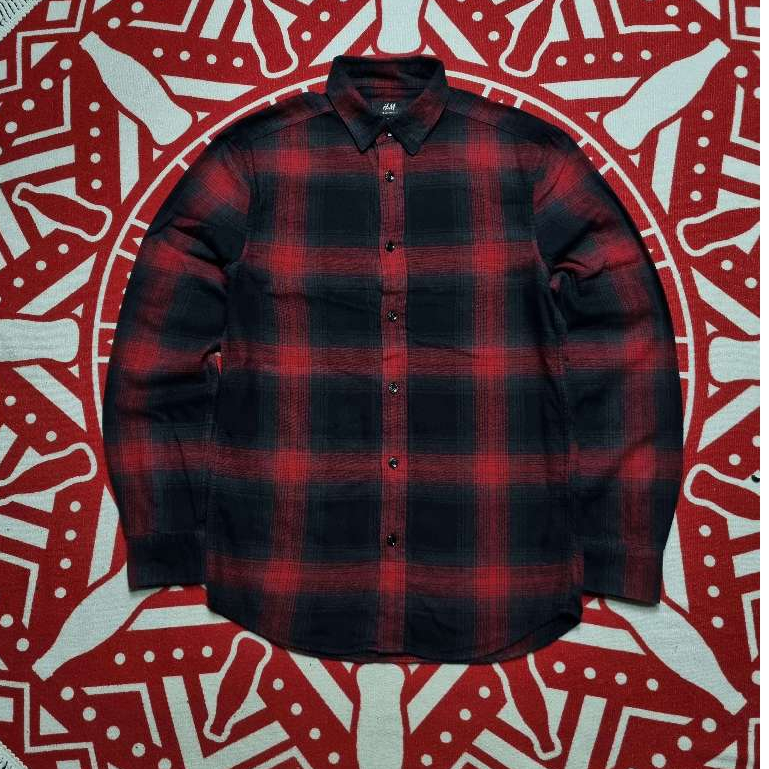 Veterano Kemeja HnM flanel lengan panjang