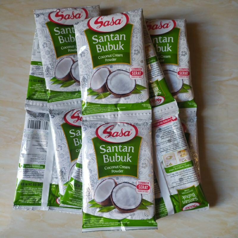 

Santan Sasa bubuk 1rtg, isi 12sachet