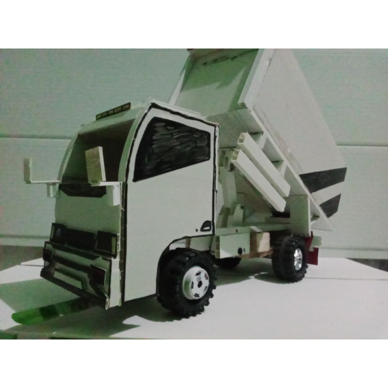 MINIATUR TRUCK PVC/ mainan mobilan truck varian Dump