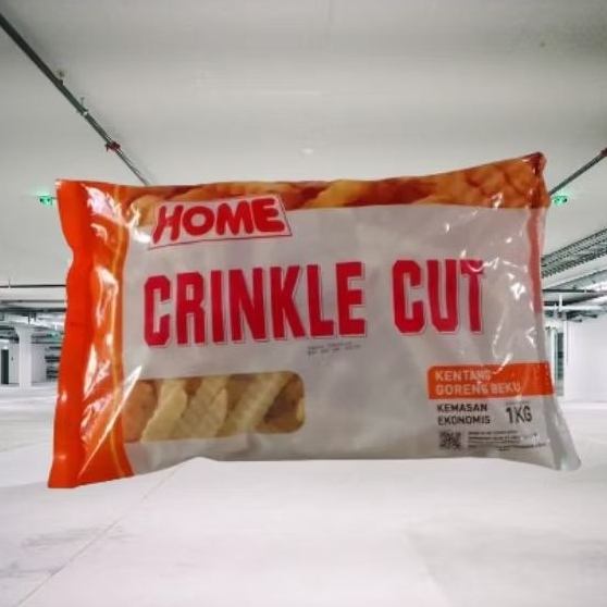 

Kentang Goreng Beku Home Crinkle Cut 1 Kg