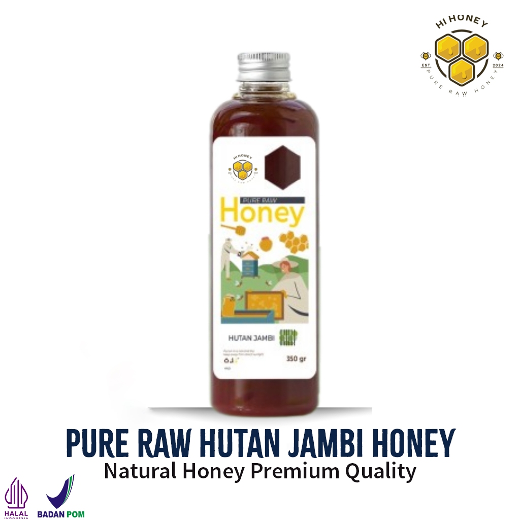 

Hi Honey Madu Hutan Jambi 350gr