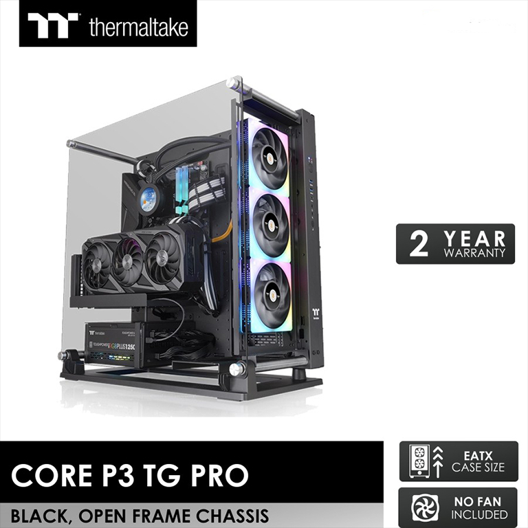 Casing Thermaltake Core P3 TG Pro Black [ATX, Chassis]