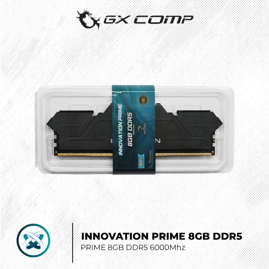 Innovation Prime Longdimm 8GB 6000Mhz / Memory Ram 8GB DDR5 With Hettsink