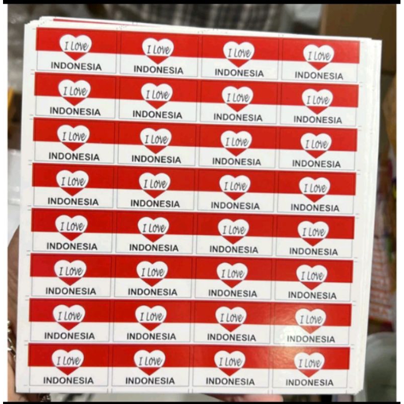 

Stiker pipi bendera merah putih