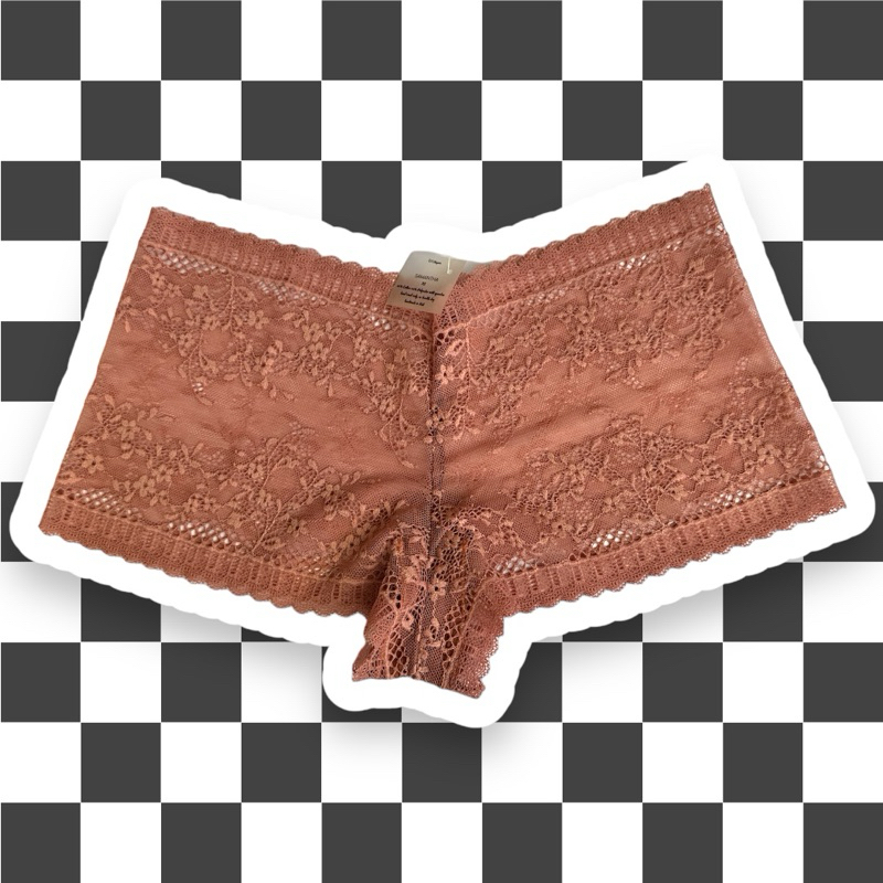 Lacey Boyshorts - Peach kode 23