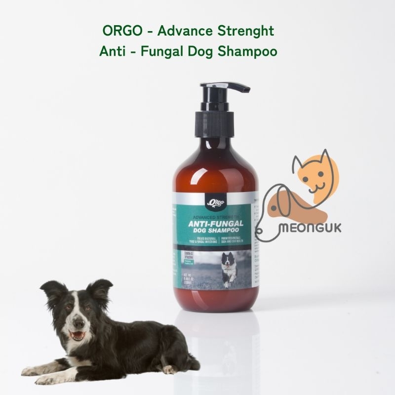 ORGO - Shampoo Anjing Anti Jamur - Advance Strength Anti - Fungal Dog Shampoo