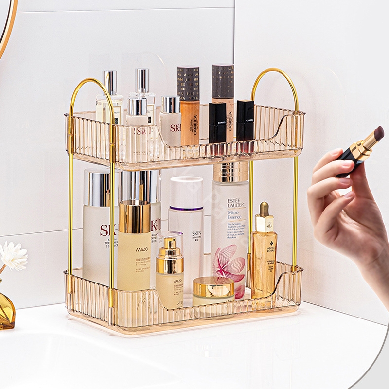 Rak Aqua Gelas Estetik Rak Serbaguna Tempat Kosmetik Tempat Aqua Gelas Estetik Mewah