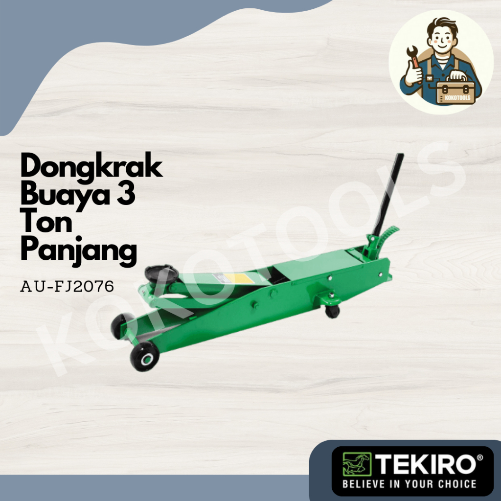 Dongkrak Buaya 3 Ton Panjang/Long Tekiro