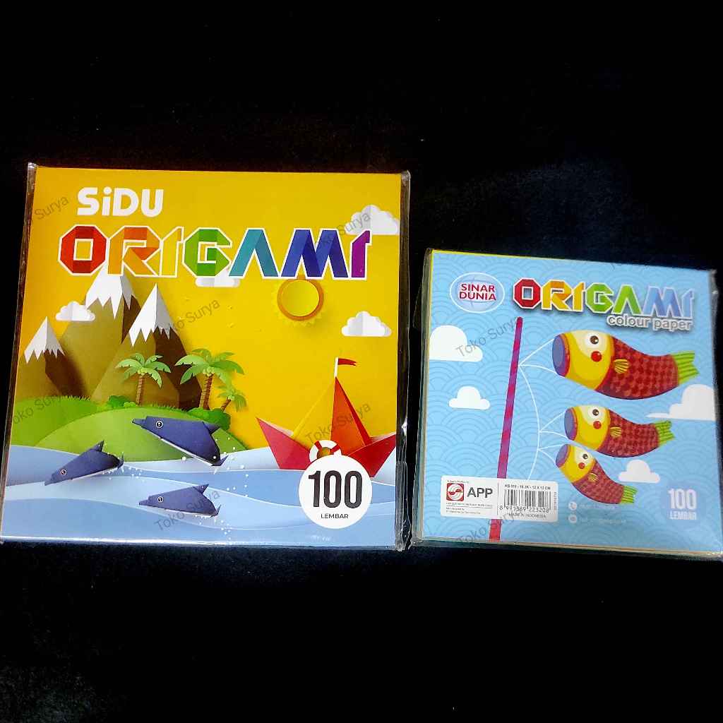 

SIDUSunar Dunia Kertas Origami Colour Paper 100 Lembar