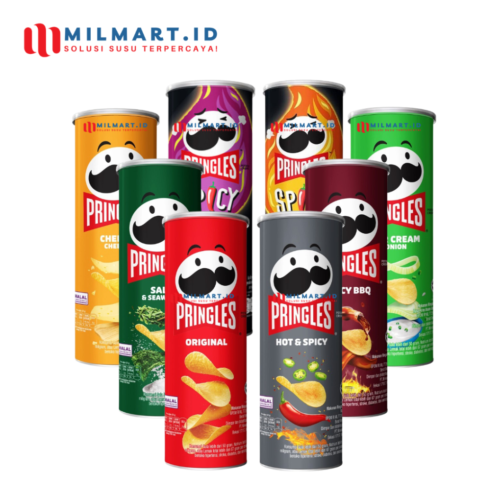 

PRINGLES POTATO CRISPS 97G/107G POTATO CHIPS KERIPIK CAMILAN MR POTATO SNAK KENTANG