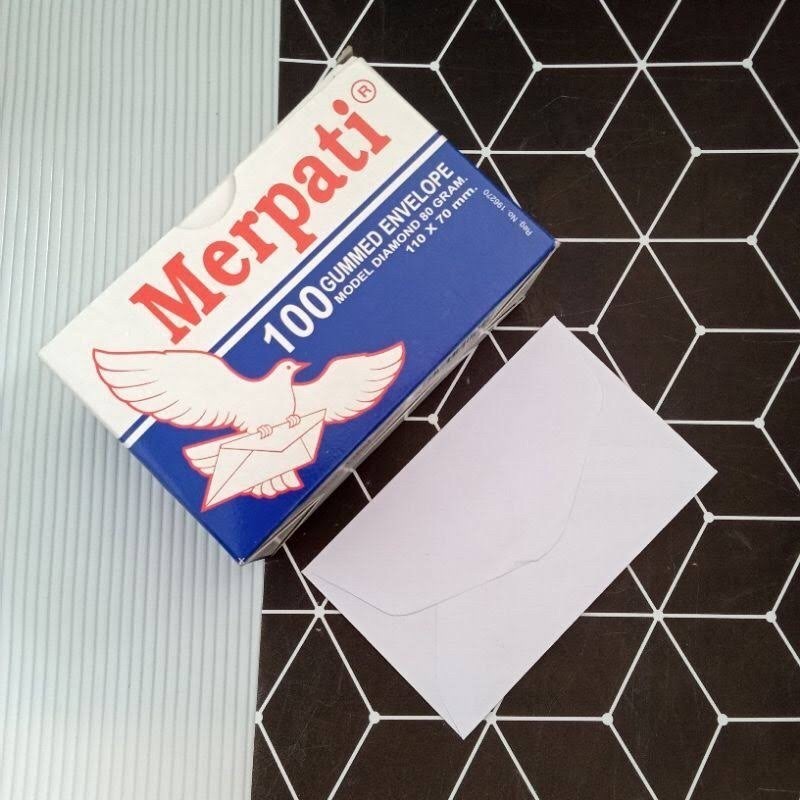 

Amplop Merpati Visit 80gsm / Amplop Merpati No.100 / Amplop Mini