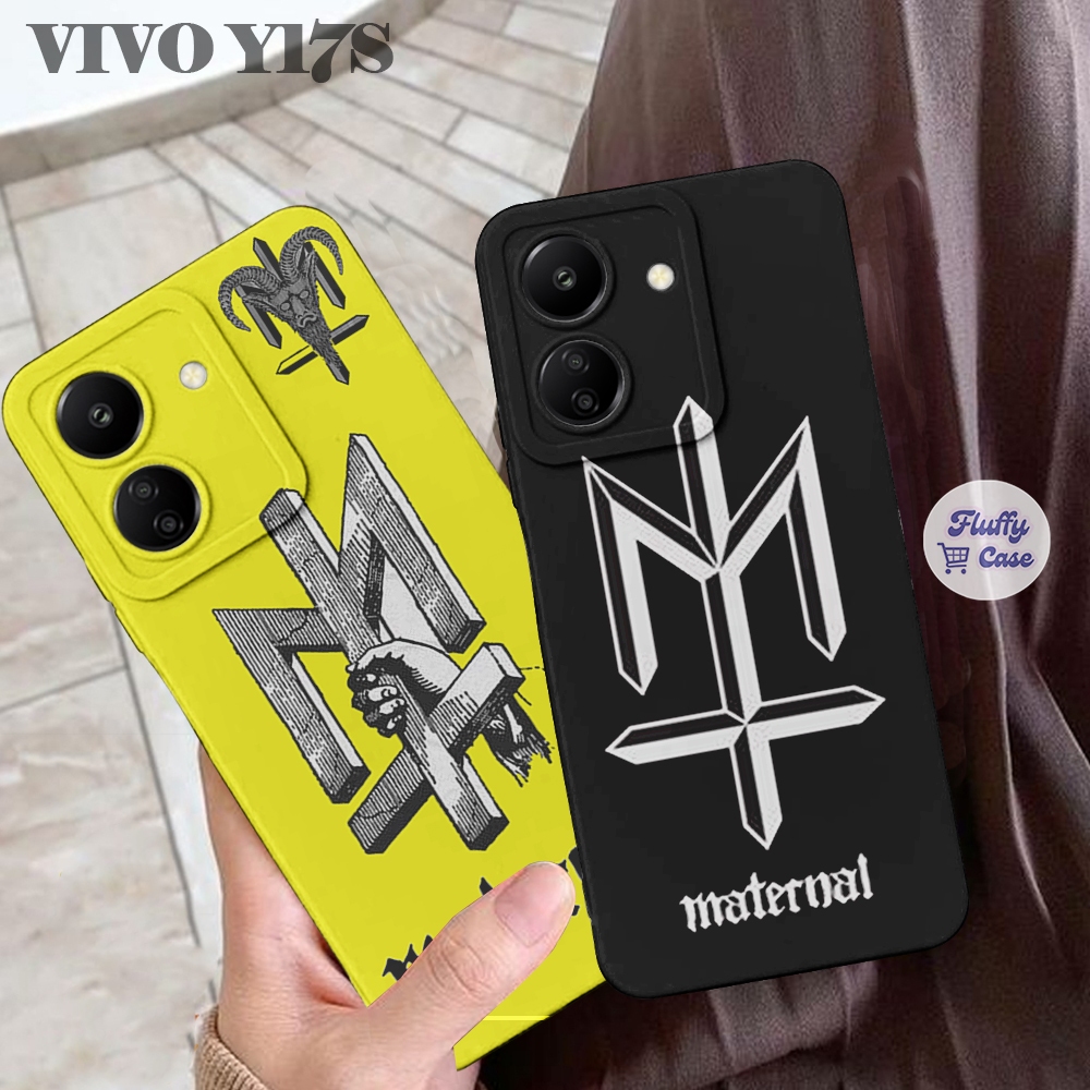 Softcase Hp VIVO Y17S /Y03/Y12/Y12S/Y28/Y21S/Y33S Motif Metal Hits Trendy Kekinian - Case Hp - Case 