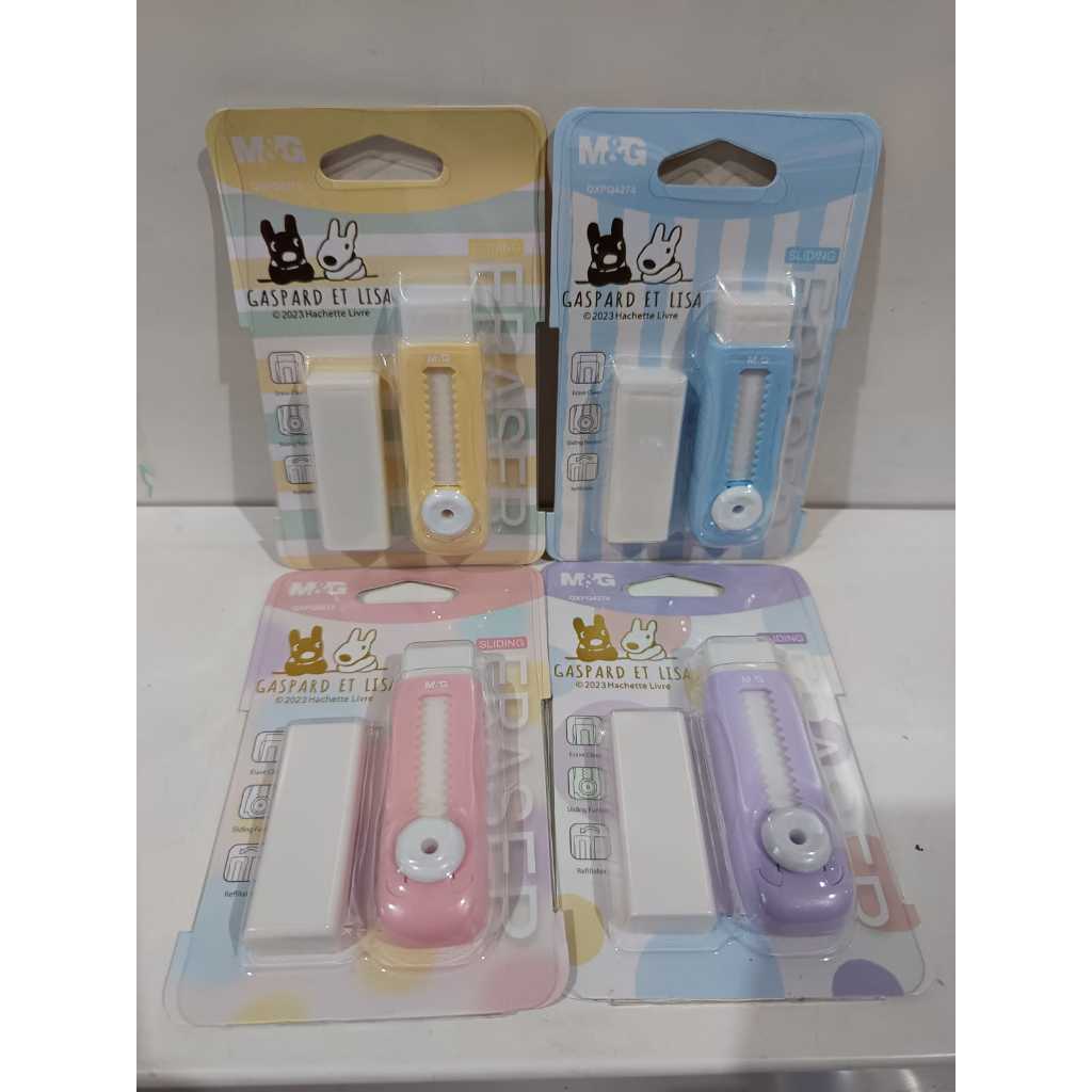 

M&G Sliding Eraser Gaspard ET Lisa OXPQ4274 - Penghapus + Refill Penghapus