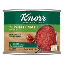 

Tomato Pronto Sauce Knorr 2 kg / Saus Tomat Itali