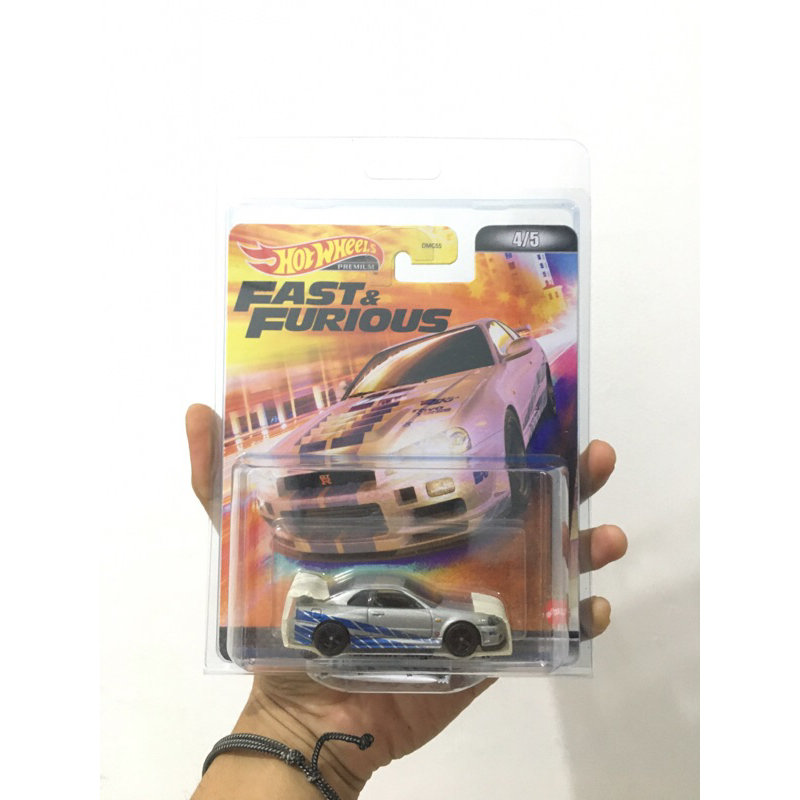 Hotwheels Premium Fast & Furious - "Nissan Skyline GT-R(BNR34)"