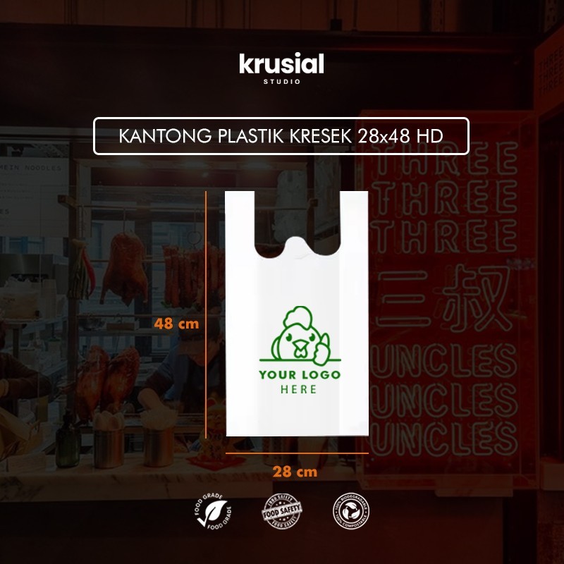 

Kantong plastik kresek HD 28x48cm