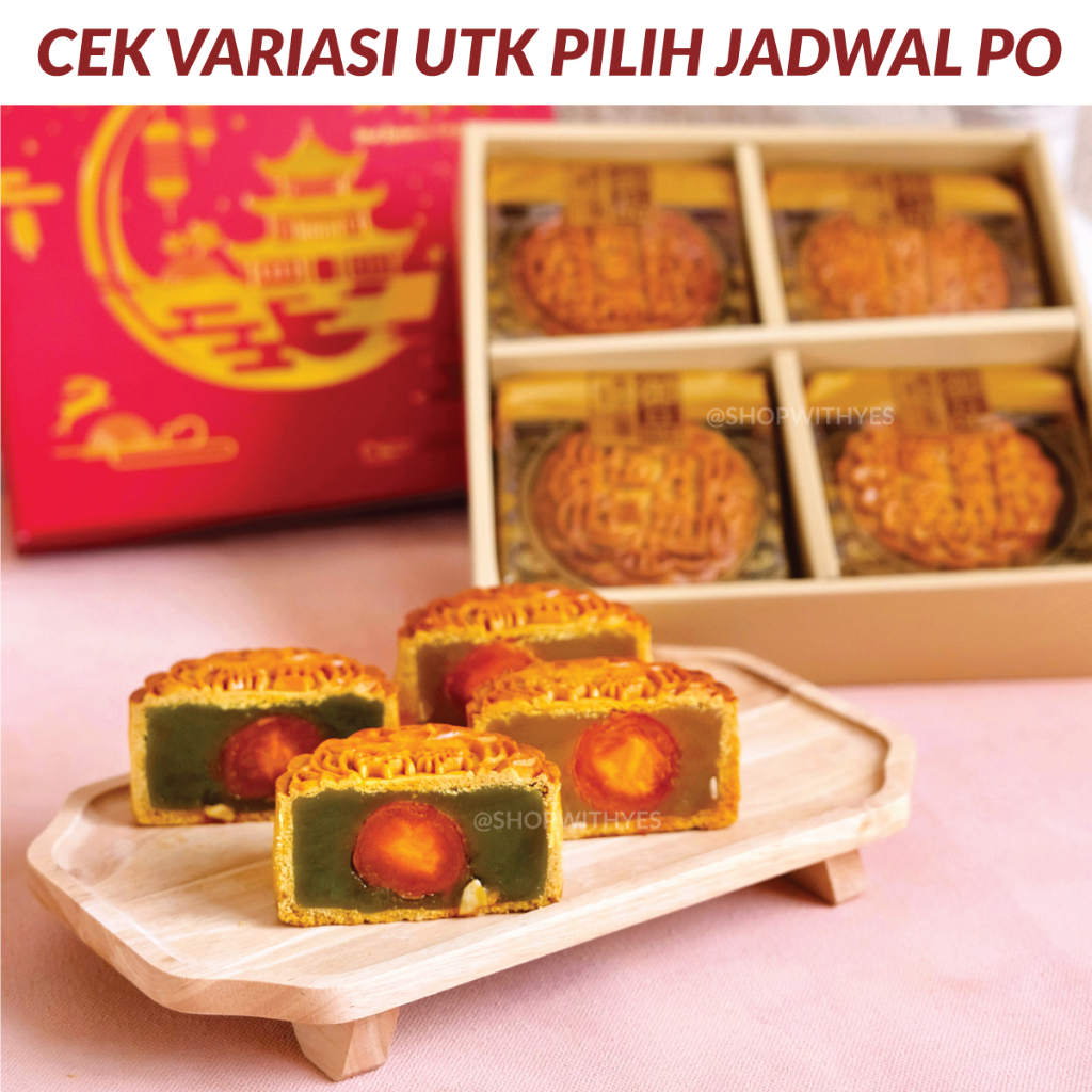 

Traditional Mooncake | KUE BULAN PIA MID AUTUMN 2025 Pre Order
