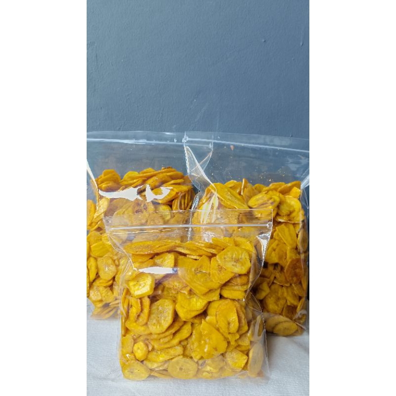 

Keripik pisang manis gurih empuk