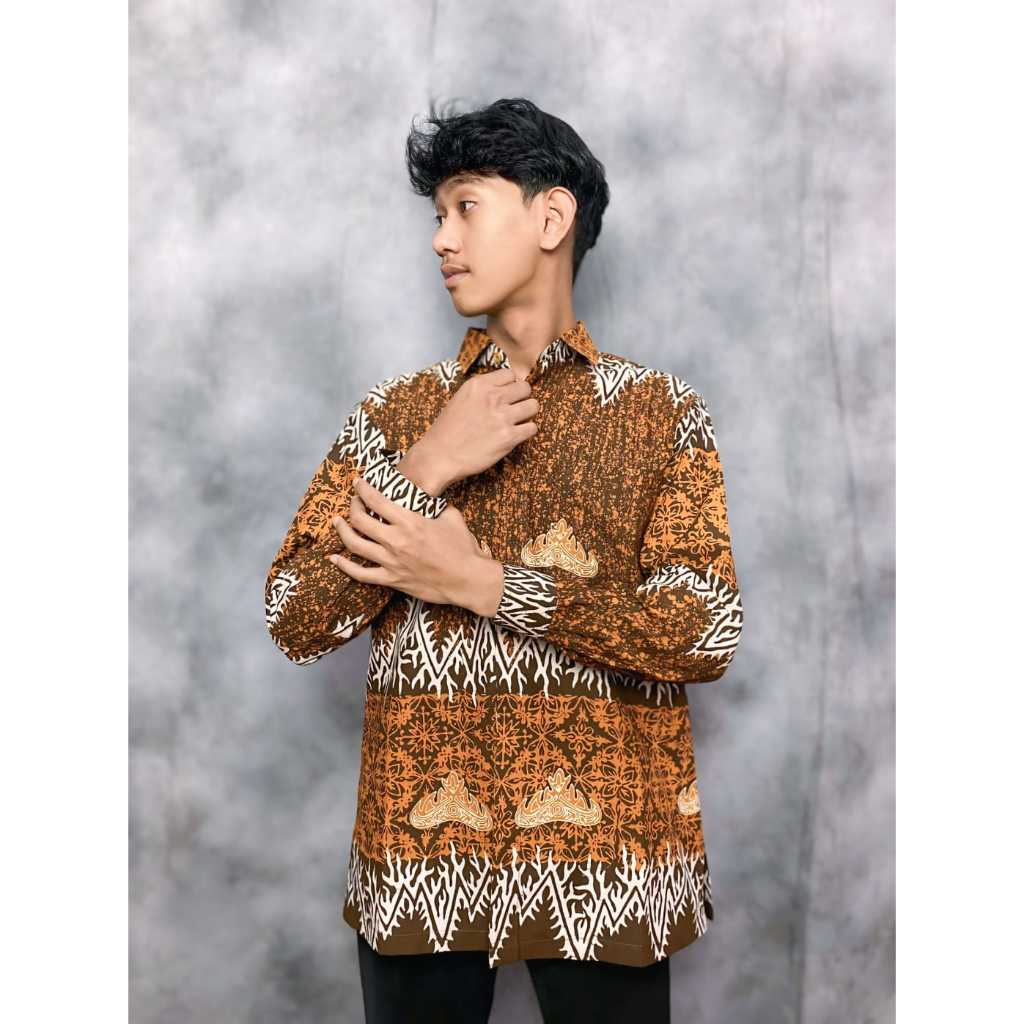 Batik Gabovira_Kemeja Khas Motif Lampung