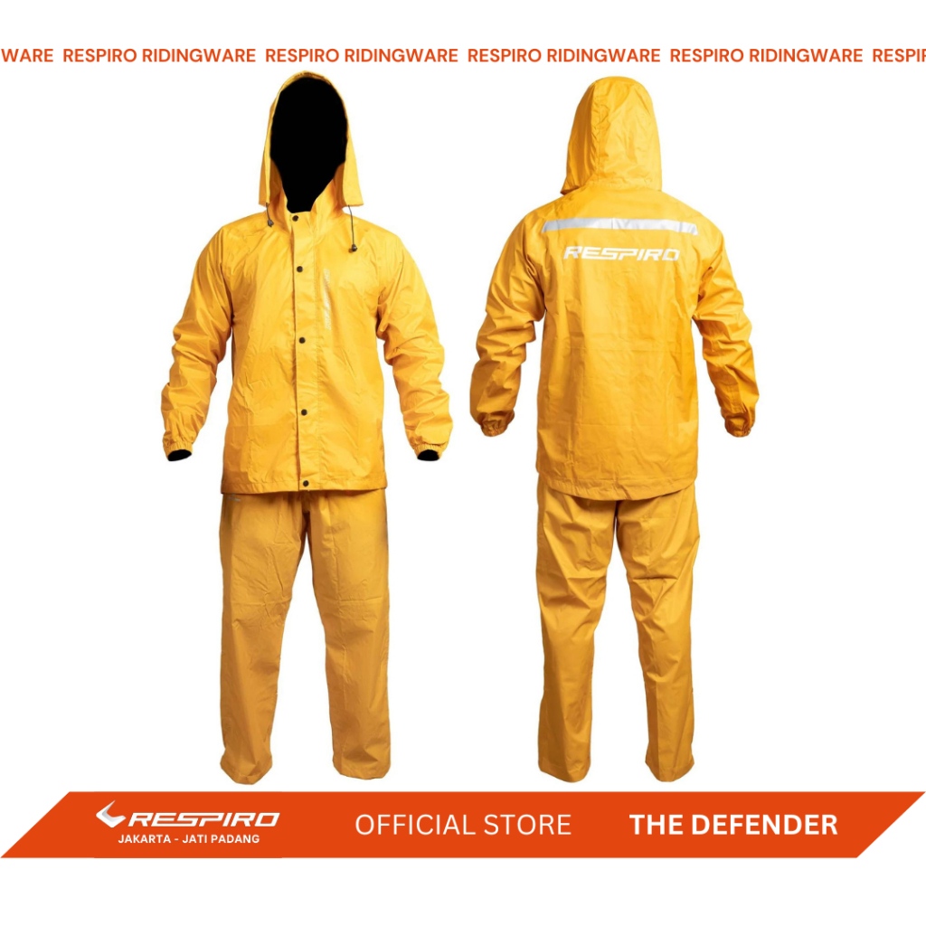 RESPIRO DEFENDER RAINSUIT | Jas Hujan Motor